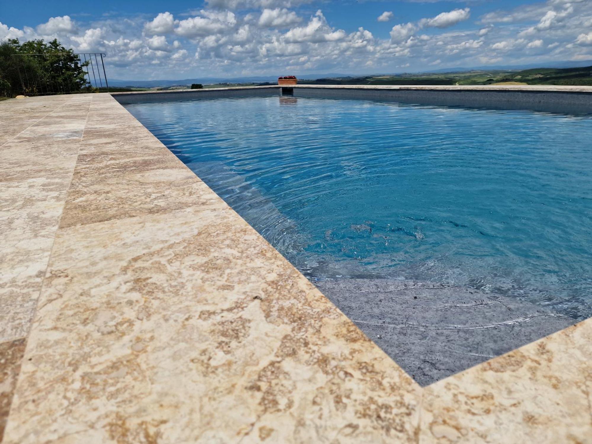 Villa I Cipressini Piscina Riscaldata Spa Toscana Pienza Bagian luar foto